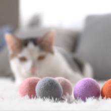 將圖片載入圖庫檢視器 MISSPET Natural Wool Balls