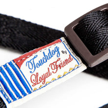 Load image into Gallery viewer, TOUCHDOG Original Round Climbing Rope Dog Leash and Harness (Black)