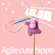 Load image into Gallery viewer, MICHU Mayitwill Natural Interactive Cat Wand, Safe Hunting Distance Cat Toys for Indoor Cats