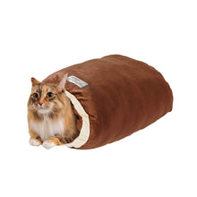 Load image into Gallery viewer, PETIO NECOCO Cat Warm Snuggle Cave Bed