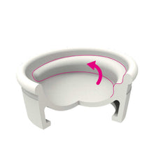 Load image into Gallery viewer, PETIO Necoco Wood Grain Ceramic Cat Inclined Feeding Bowl