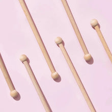 Load image into Gallery viewer, MICHU Mayitwill Natural Interactive Cat Wand, Safe Hunting Distance Cat Toys for Indoor Cats