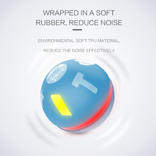 Load image into Gallery viewer, BENTOPAL P04 Colourful LED Smart Ball Self Rolling Pet Toy