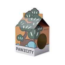 Load image into Gallery viewer, PAWZCITY Tetra-Pak Cat Scratcher House