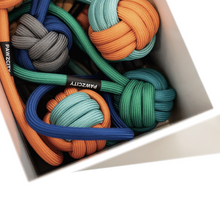 Load image into Gallery viewer, PAWZCITY Interactive Rope Ball With Loop Dog Toys