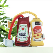 將圖片載入圖庫檢視器 KASHIMA Tomato Sauce And Mustard Dental Chew Pet Toy