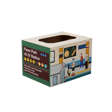 Load image into Gallery viewer, PAWZCITY New York Subway Cat Scratcher House