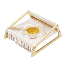 將圖片載入圖庫檢視器 PURROOM Wood Hammock Pet Bed