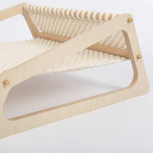將圖片載入圖庫檢視器 PURROOM Wood Hammock Pet Bed