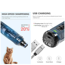 Load image into Gallery viewer, PETWANT N30 LED Pet Nails Grinder