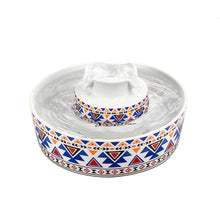 Load image into Gallery viewer, PETWANT Bohemian Style Cramic Water Fountain