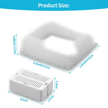 Load image into Gallery viewer, PETWANT Ceramic Water Fountain Replacement Filter