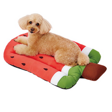 將圖片載入圖庫檢視器 PETIO Summer Watermelon Ice Cream Cooling Pet Bed