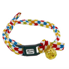 Load image into Gallery viewer, PETIO Japanese Pattern Cat Collar With Floral Bell