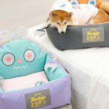 Load image into Gallery viewer, TOUCHDOG Robot Premium Designer Rectangular Dog Bed