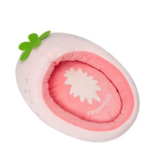 將圖片載入圖庫檢視器 TOUCHDOG Fruity Series Premium Designer Oval Pet Bed