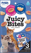 將圖片載入圖庫檢視器 INABA CIAO Juicy Bites Cat Treats Tuna & Chicken