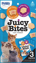 將圖片載入圖庫檢視器 INABA CIAO Juicy Bites Cat Treats Scallop & Crab
