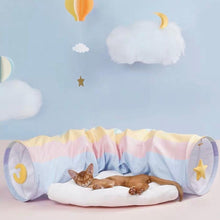 Load image into Gallery viewer, ZEZE Cat Dream Tunnel With Bed