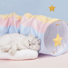 Load image into Gallery viewer, ZEZE Cat Dream Tunnel With Bed