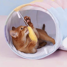 Load image into Gallery viewer, ZEZE Cat Dream Tunnel With Bed
