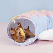 Load image into Gallery viewer, ZEZE Cat Dream Tunnel With Bed
