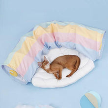 Load image into Gallery viewer, ZEZE Cat Dream Tunnel With Bed
