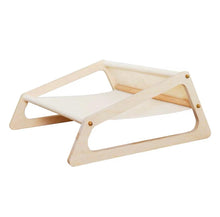 將圖片載入圖庫檢視器 PURROOM Wood Hammock Pet Bed