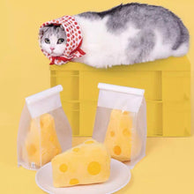 Load image into Gallery viewer, PURLAB Cheese Cat Toy With Catnips