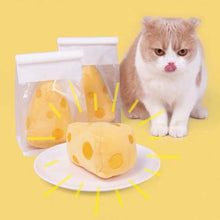 Load image into Gallery viewer, PURLAB Cheese Cat Toy With Catnips