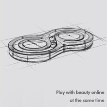 Load image into Gallery viewer, POPOCOLA Wooden Infinity Cat Scratcher