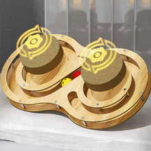 Load image into Gallery viewer, POPOCOLA Wooden Infinity Cat Scratcher