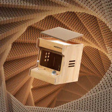 Load image into Gallery viewer, POPOCOLA Wooden Gaming Pet Scratcher With Catnip Ball