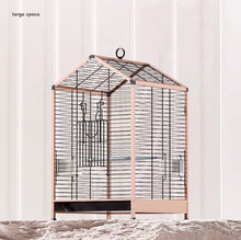 Load image into Gallery viewer, POPOCOLA Aluminum Modern Bird Cage Pink