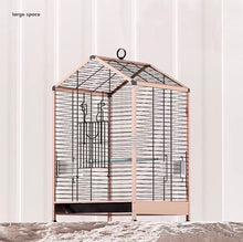 Load image into Gallery viewer, POPOCOLA Aluminum Modern Bird Cage Pink