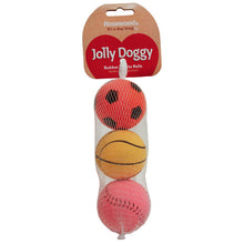 Load image into Gallery viewer, ROSEWOOD 3pk Rubber Balls Dog Toy