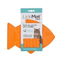 將圖片載入圖庫檢視器 LICKIMAT Felix Feeding Mat For Cats