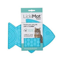 將圖片載入圖庫檢視器 LICKIMAT Felix Feeding Mat For Cats