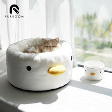 將圖片載入圖庫檢視器 PURROOM Deep Sleep Chick Pet Bed