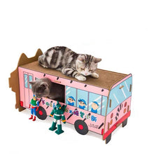 將圖片載入圖庫檢視器 KASHIMA x Crayon Shin-chan School Bus Cat Scratcher