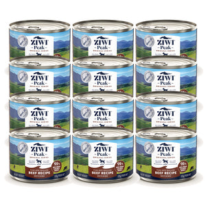 ZIWI PEAK Wet Beef Recipe Dog Food 12 cans 170g