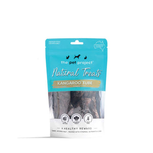 THE PET PROJECT Natural Treats Kangaroo Tube 4 Pack