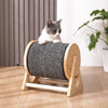 CHONGBEIYA Wooden Wheel Cat Scratcher