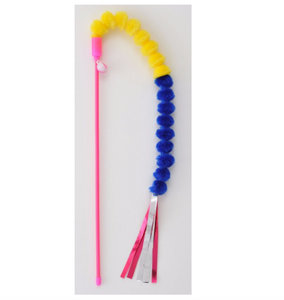 PETIO Cat-Friendly Long Worm Cat Toy