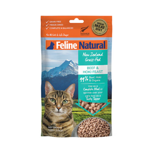 K9 FELINE NATURAL Beef and Hoki Freeze Dried Cat Food