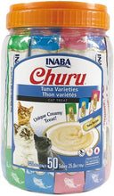 將圖片載入圖庫檢視器 INABA CIAO Churu Tuna Varieties 50 Tubes
