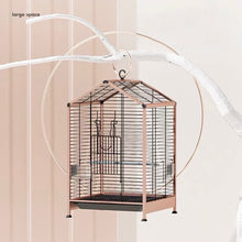 將圖片載入圖庫檢視器 POPOCOLA Aluminum Modern Bird Cage Pink
